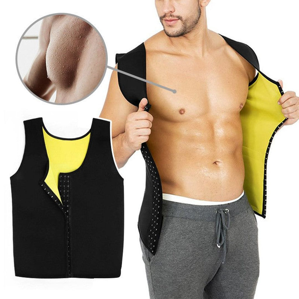 Chaleco Broches Reductor Hombre Faja Neopreno RF 0025