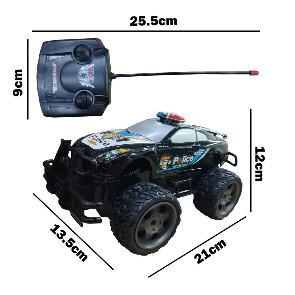 Carro Policia Control Remoto 5668