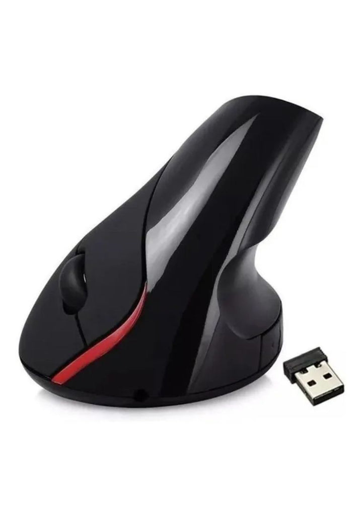 Mouse Vertical 5D inalámbrico - ergonomico y recargable