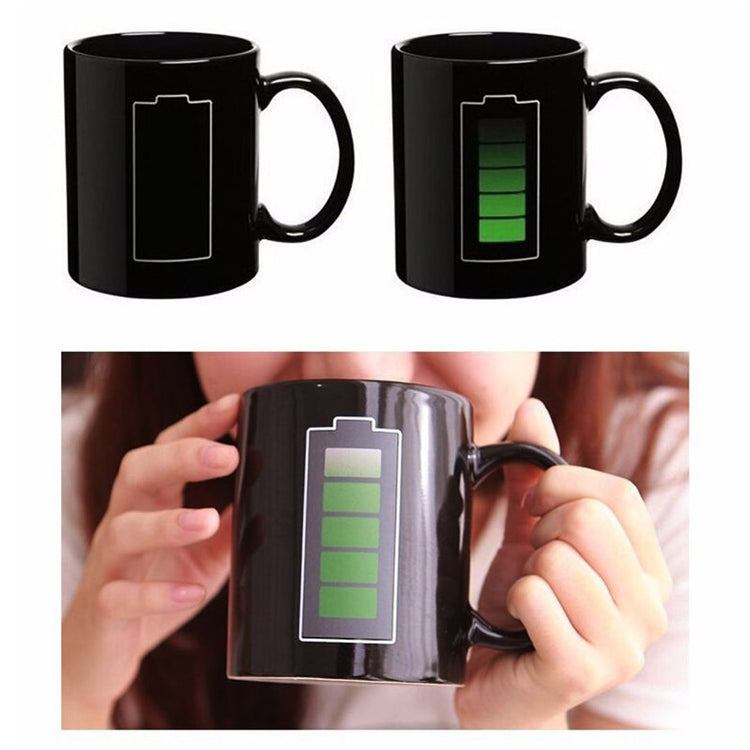 Taza Mágica Mug Cambia Color Termosensible Al Calor 400BV