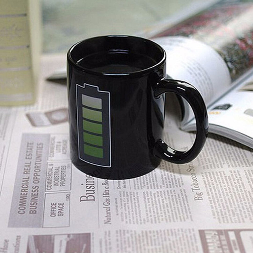 Taza Mágica Mug Cambia Color Termosensible Al Calor 400BV