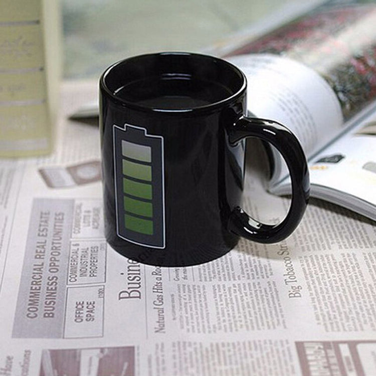 Taza Mágica Mug Cambia Color Termosensible Al Calor 400BV