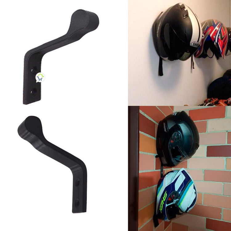 Soporte Para Casco Moto X2 Multifuncional Pared Llaves S0PX2