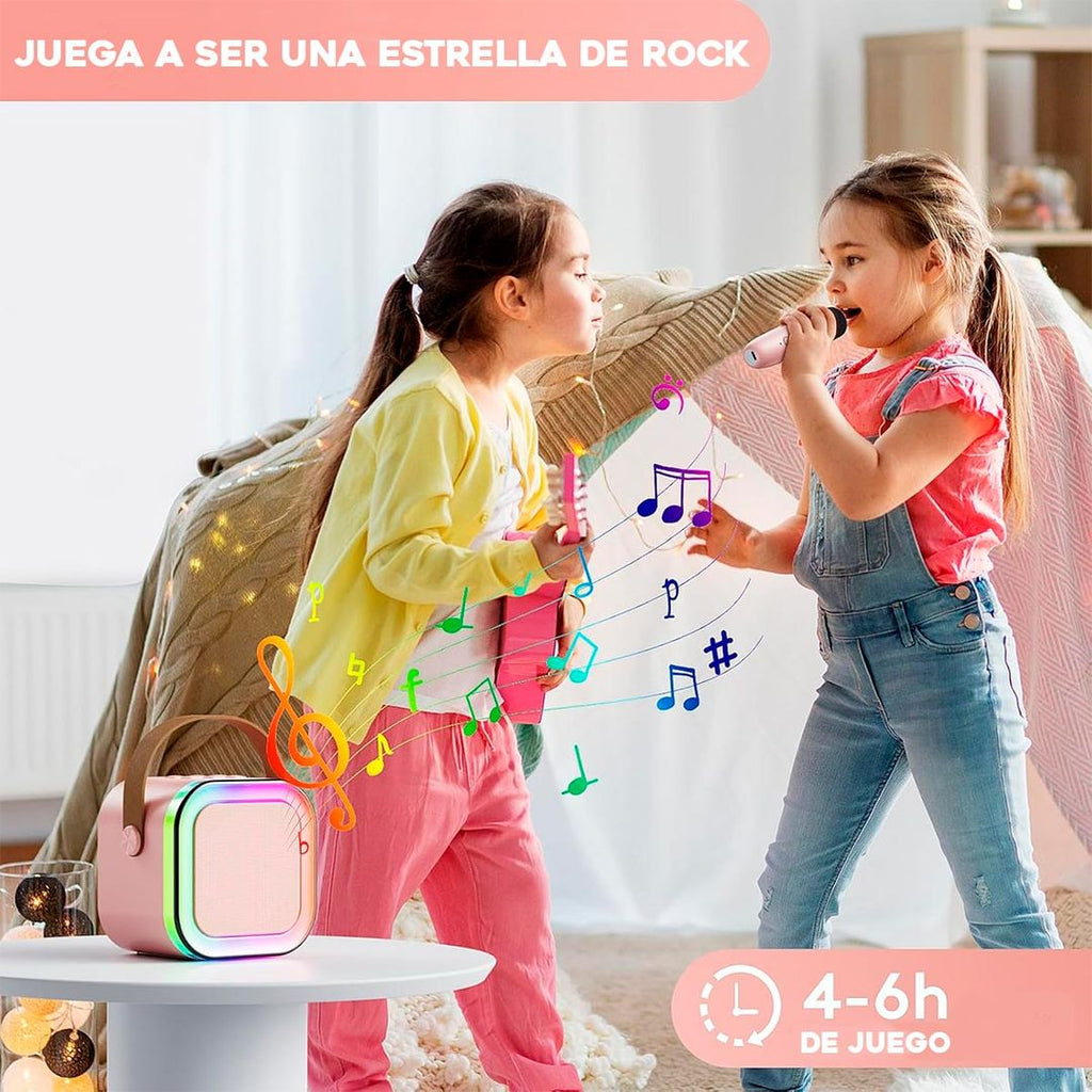 Kit De Karaoke Parlante Magicomicrofono