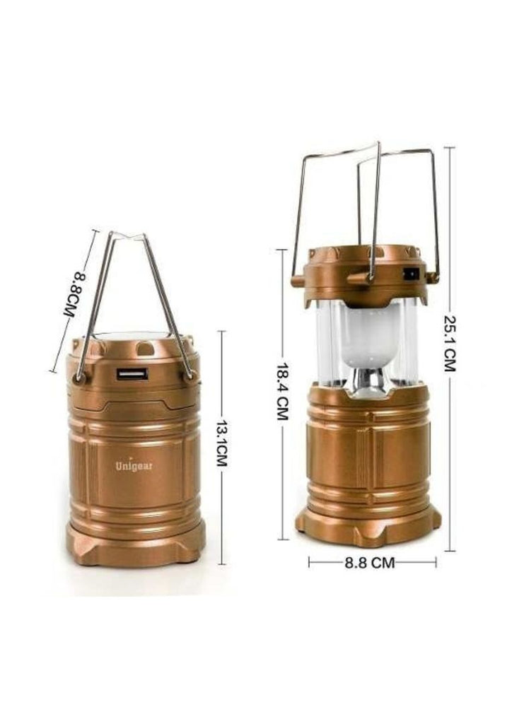 Linterna solar de campamento JY5800t USB Recargable