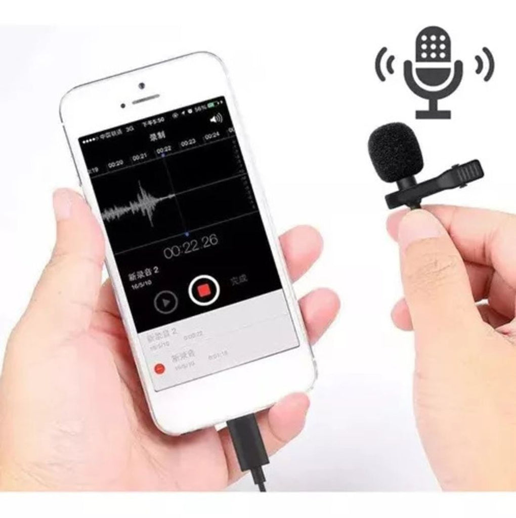 Micrófono Solapa Lavalier Android Tipo C