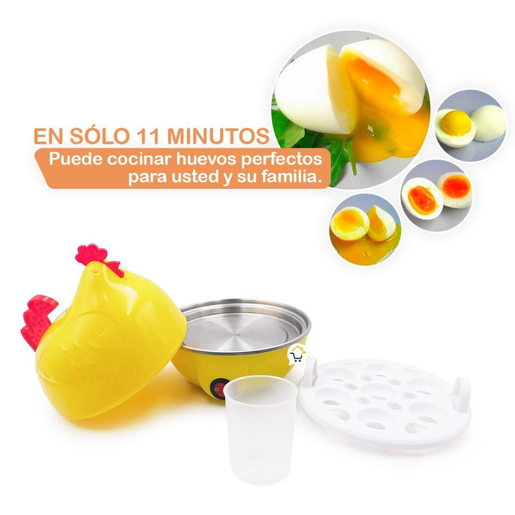 Hervidor Huevos Eléctrico Gallina Cocina Vapor 7 Huevos YS205