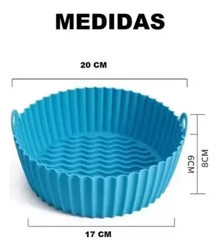 Molde De Silicona Para Freidora De Aire Fryer 20cm