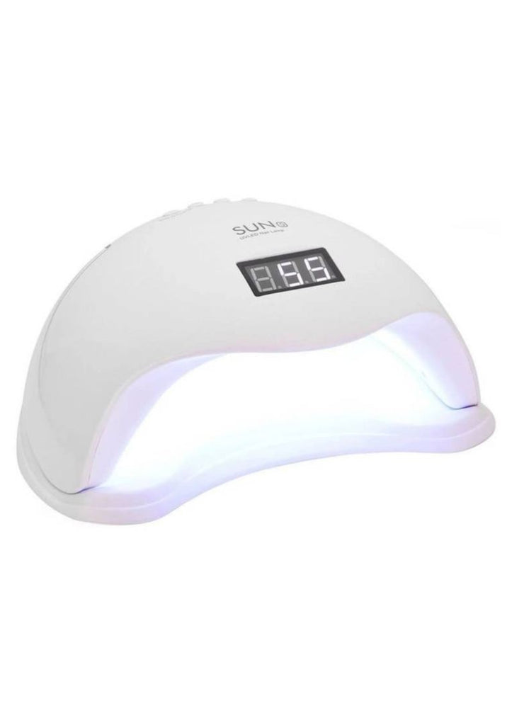 Lampara secado de uñas LED UV 48W + kit pulidor de uñas