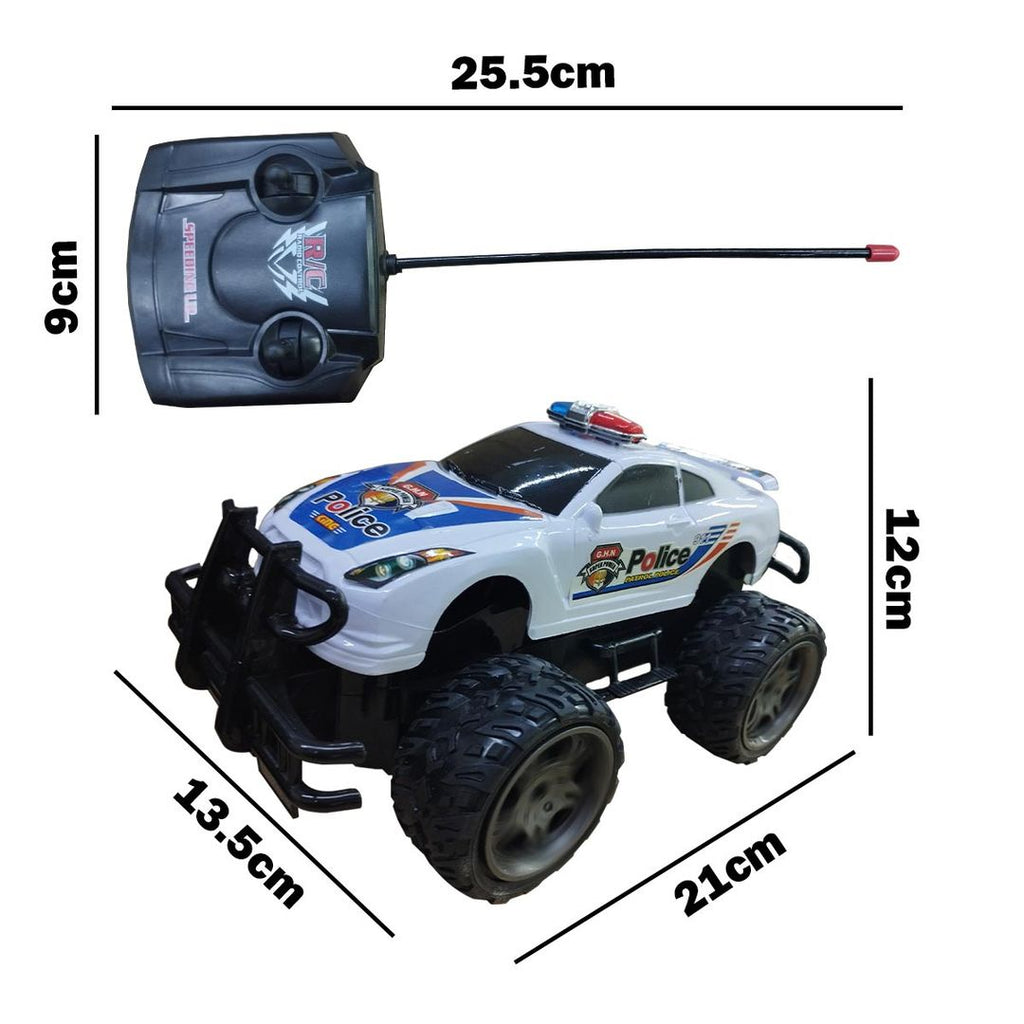 Carro Policia Control Remoto 5668