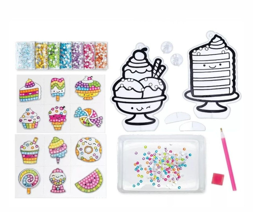 Kit Stickers Con Pegatinas De Diamantes